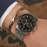 Buy Shop Maserati Tradizione Chronograph Black Dial Black Steel Strap Watch for Men - R8873646001 USA Online