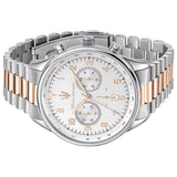 Buy Shop Maserati Tradizione Chronograph White Dial Two Tone Steel Strap Watch for Men - R8873646002 USA Online