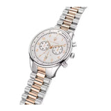 Buy Shop Maserati Tradizione Chronograph White Dial Two Tone Steel Strap Watch for Men - R8873646002 USA Online
