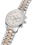 Buy Shop Maserati Tradizione Chronograph White Dial Two Tone Steel Strap Watch for Men - R8873646002 USA Online