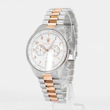 Buy Shop Maserati Tradizione Chronograph White Dial Two Tone Steel Strap Watch for Men - R8873646002 USA Online