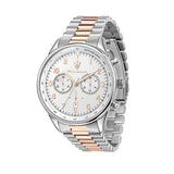 Buy Shop Maserati Tradizione Chronograph White Dial Two Tone Steel Strap Watch for Men - R8873646002 USA Online