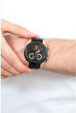 Buy Shop Maserati Traguardo 45mm Black Dial Watch Black Strap For Men - R8871612025 USA Online