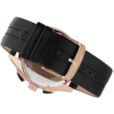Buy Shop Maserati Traguardo 45mm Black Dial Watch Black Strap For Men - R8871612025 USA Online