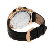 Buy Shop Maserati Traguardo 45mm Black Dial Watch Black Strap For Men - R8871612025 USA Online