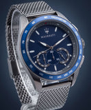 Buy Shop Maserati Traguardo 45mm Chronograph Blue Dial Watch For Men - R8873612009 USA Online
