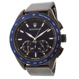 Buy Shop Maserati Traguardo 45mm Chronograph Blue Dial Watch For Men - R8873612009 USA Online