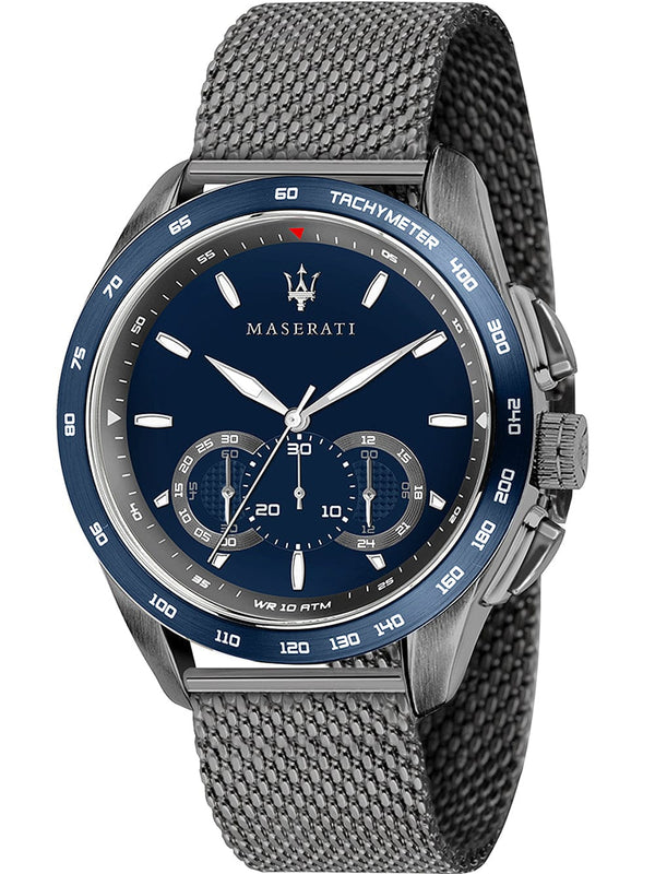 Buy Shop Maserati Traguardo 45mm Chronograph Blue Dial Watch For Men - R8873612009 USA Online