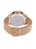 Buy Shop Maserati Traguardo 45mm Chronograph Rose Gold Mesh Strap White Dial Watch For Men - R8873612011 USA Online
