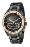 Buy Shop Maserati Traguardo 45mm Gun Metal Stainless Steel Black Watch For Men - R8873612016 USA Online