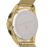 Buy Shop Maserati Traguardo 45mm Quartz Gold Black Dial Watch For Men - R8873612010 USA Online