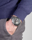 Buy Shop Maserati Traguardo Analog Black Dial Stainless Steel Watch For Men - R8873612015 USA Online