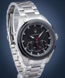 Buy Shop Maserati Traguardo Analog Black Dial Stainless Steel Watch For Men - R8873612015 USA Online