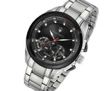 Buy Shop Maserati Traguardo Analog Black Dial Stainless Steel Watch For Men - R8873612015 USA Online