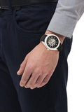 Buy Shop Maserati Traguardo Automatic Black Dial Black Leather Strap Watch For Men - R8871612001 USA Online