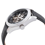 Buy Shop Maserati Traguardo Automatic Black Dial Black Leather Strap Watch For Men - R8871612001 USA Online