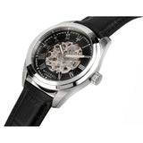 Buy Shop Maserati Traguardo Automatic Black Dial Black Leather Strap Watch For Men - R8871612001 USA Online