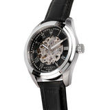 Buy Shop Maserati Traguardo Automatic Black Dial Black Leather Strap Watch For Men - R8871612001 USA Online