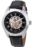 Buy Shop Maserati Traguardo Automatic Black Dial Black Leather Strap Watch For Men - R8871612001 USA Online