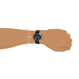 Buy Shop Maserati Traguardo Black Dial Black Leather Strap Watch For Men - R8871612028 USA Online