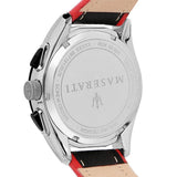 Buy Shop Maserati Traguardo Black Dial Black Leather Strap Watch For Men - R8871612028 USA Online