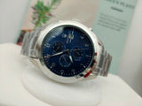 Buy Shop Maserati Traguardo Blue Dial Silver Steel Strap Watch For Men - R8853112505 USA Online