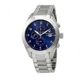 Buy Shop Maserati Traguardo Blue Dial Silver Steel Strap Watch For Men - R8853112505 USA Online