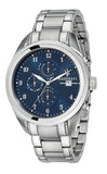 Buy Shop Maserati Traguardo Blue Dial Silver Steel Strap Watch For Men - R8853112505 USA Online
