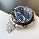 Buy Shop Maserati Traguardo Chronograph 45mm Blue Dial Stainless Steel Watch For Men - R8873612014 USA Online