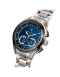 Buy Shop Maserati Traguardo Chronograph 45mm Blue Dial Stainless Steel Watch For Men - R8873612014 USA Online