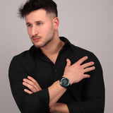 Buy Shop Maserati Traguardo Chronograph Aqua Edition Black Dial Black Steel Strap Watch For Men - R8873644002 USA Online