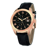 Buy Shop Maserati Traguardo Chronograph Black Dial Black Leather Strap Watch For Men - R8871612002 USA Online
