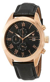 Buy Shop Maserati Traguardo Chronograph Black Dial Black Leather Strap Watch For Men - R8871612002 USA Online