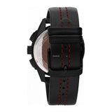 Buy Shop Maserati Traguardo Chronograph Black Dial Black Leather Strap Watch for Men - R8871612023 USA Online