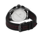 Buy Shop Maserati Traguardo Chronograph Black Dial Black Leather Strap Watch for Men - R8871612023 USA Online