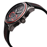 Buy Shop Maserati Traguardo Chronograph Black Dial Black Leather Strap Watch for Men - R8871612023 USA Online