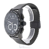 Buy Shop Maserati Traguardo Chronograph Black Dial Black Mesh Bracelet Watch For Men - R8873612031 USA Online