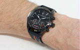 Buy Shop Maserati Traguardo Chronograph Black Dial Black Rubber Strap Watch For Men - R8871612004 USA Online
