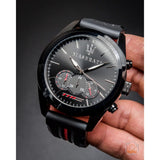 Buy Shop Maserati Traguardo Chronograph Black Dial Black Rubber Strap Watch For Men - R8871612004 USA Online