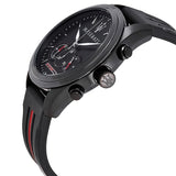 Buy Shop Maserati Traguardo Chronograph Black Dial Black Rubber Strap Watch For Men - R8871612004 USA Online