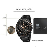 Buy Shop Maserati Traguardo Chronograph Black Dial Black Steel Strap Watch For Men - R8873612048 USA Online