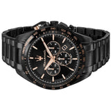 Buy Shop Maserati Traguardo Chronograph Black Dial Black Steel Strap Watch For Men - R8873612048 USA Online