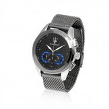 Buy Shop Maserati Traguardo Chronograph Black Dial Mesh Bracelet Watch For Men - R8873612006 USA Online