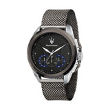 Buy Shop Maserati Traguardo Chronograph Black Dial Mesh Bracelet Watch For Men - R8873612006 USA Online