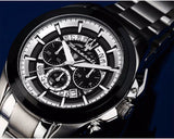 Buy Shop Maserati Traguardo Chronograph Black Dial Silver Steel Strap Watch For Men - R8873612059 USA Online