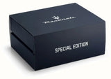 Buy Shop Maserati Traguardo Chronograph Black Dial Silver Steel Strap Watch for Men - R8873612061 USA Online