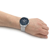Buy Shop Maserati Traguardo Chronograph Blue Dial 45mm Stainless Steel Watch For Men - R8873612043 USA Online