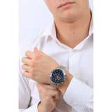 Buy Shop Maserati Traguardo Chronograph Blue Dial 45mm Stainless Steel Watch For Men - R8873612043 USA Online
