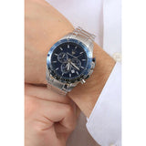 Buy Shop Maserati Traguardo Chronograph Blue Dial 45mm Stainless Steel Watch For Men - R8873612043 USA Online