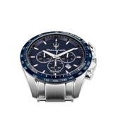 Buy Shop Maserati Traguardo Chronograph Blue Dial 45mm Stainless Steel Watch For Men - R8873612043 USA Online